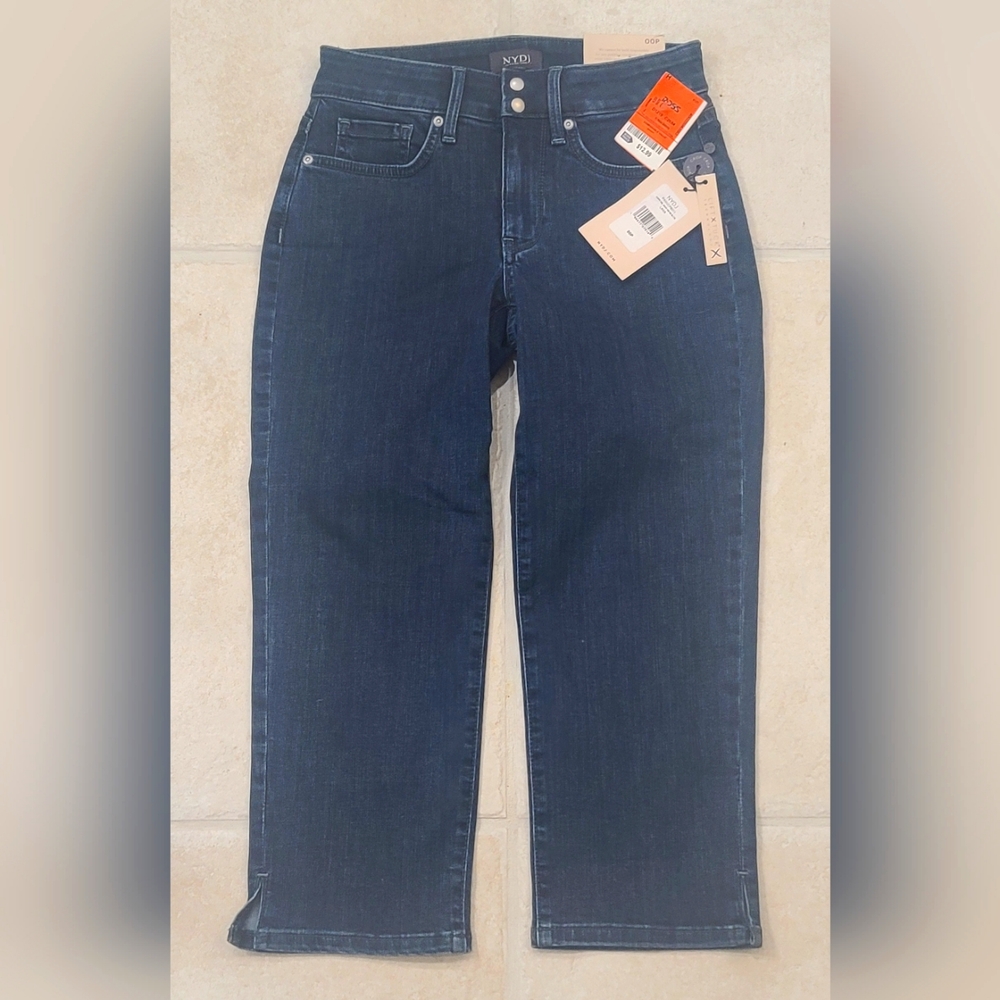 NWT Sz.00P NYDJ Jean Capri Pants